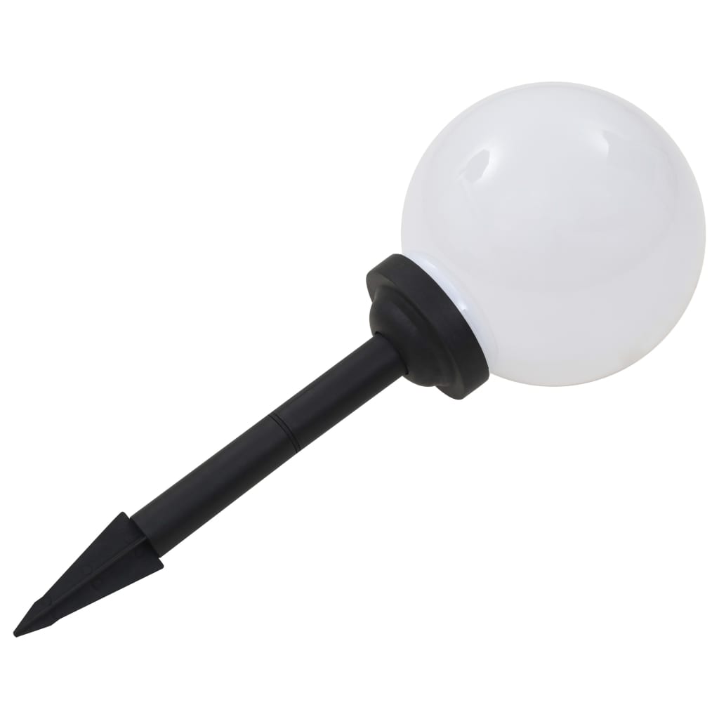 Vanjske solarne svjetiljke 3 kom LED kuglaste 20 cm RGB