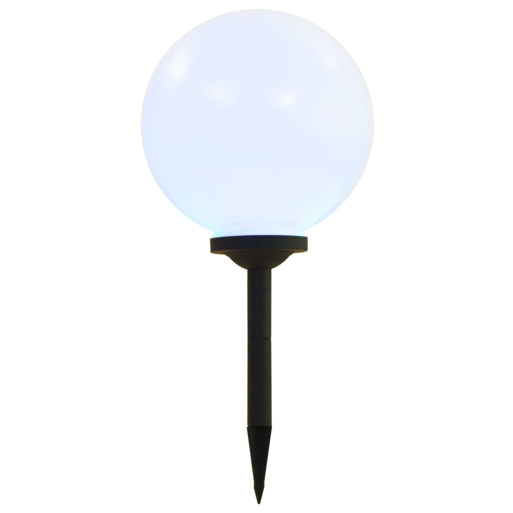 Vanjske solarne svjetiljke 2 kom LED kuglaste 30 cm RGB