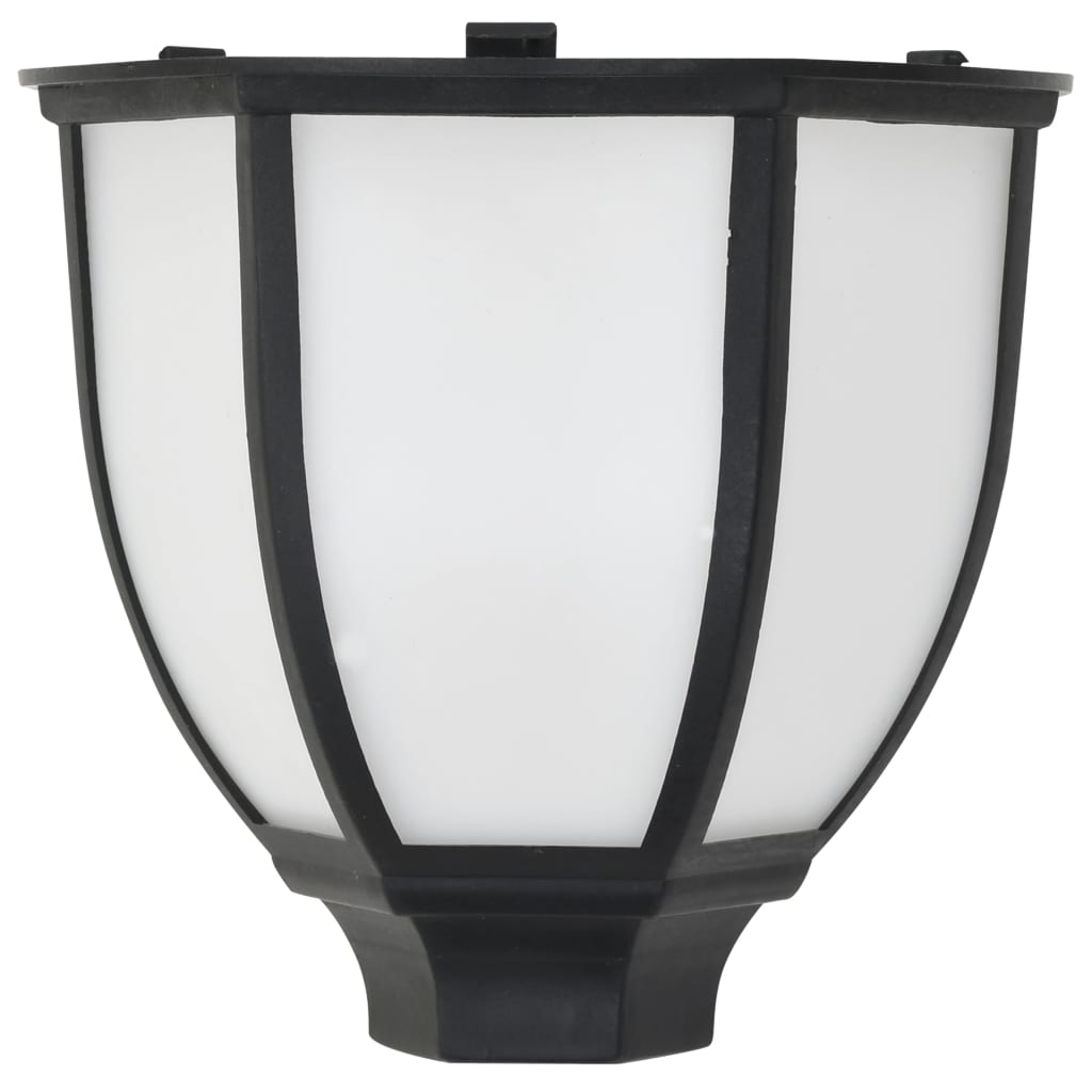 Vanjske solarne svjetiljke 3 kom LED crne