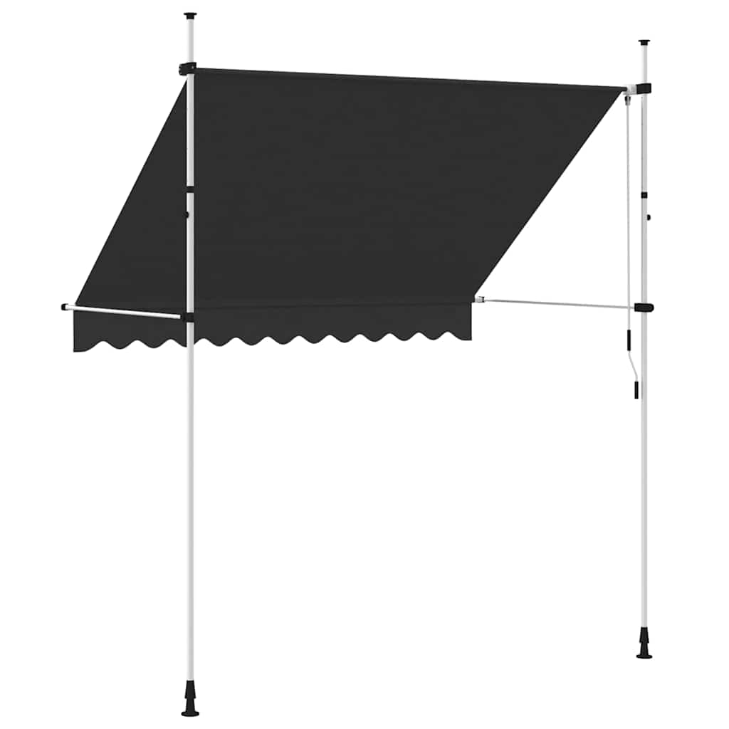 Tenda na ručno uvlačenje 250 cm antracit