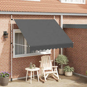 Tenda na ručno uvlačenje 250 cm antracit