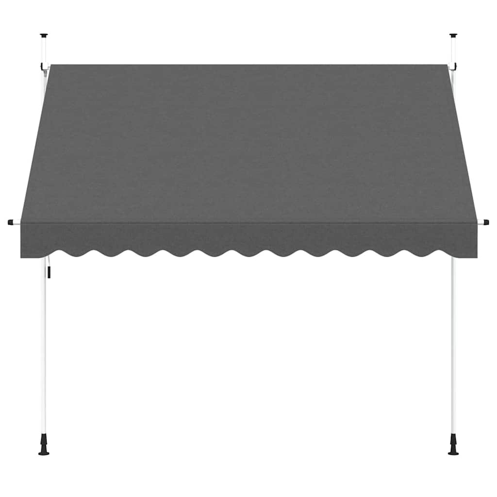 Tenda na ručno uvlačenje 300 cm antracit