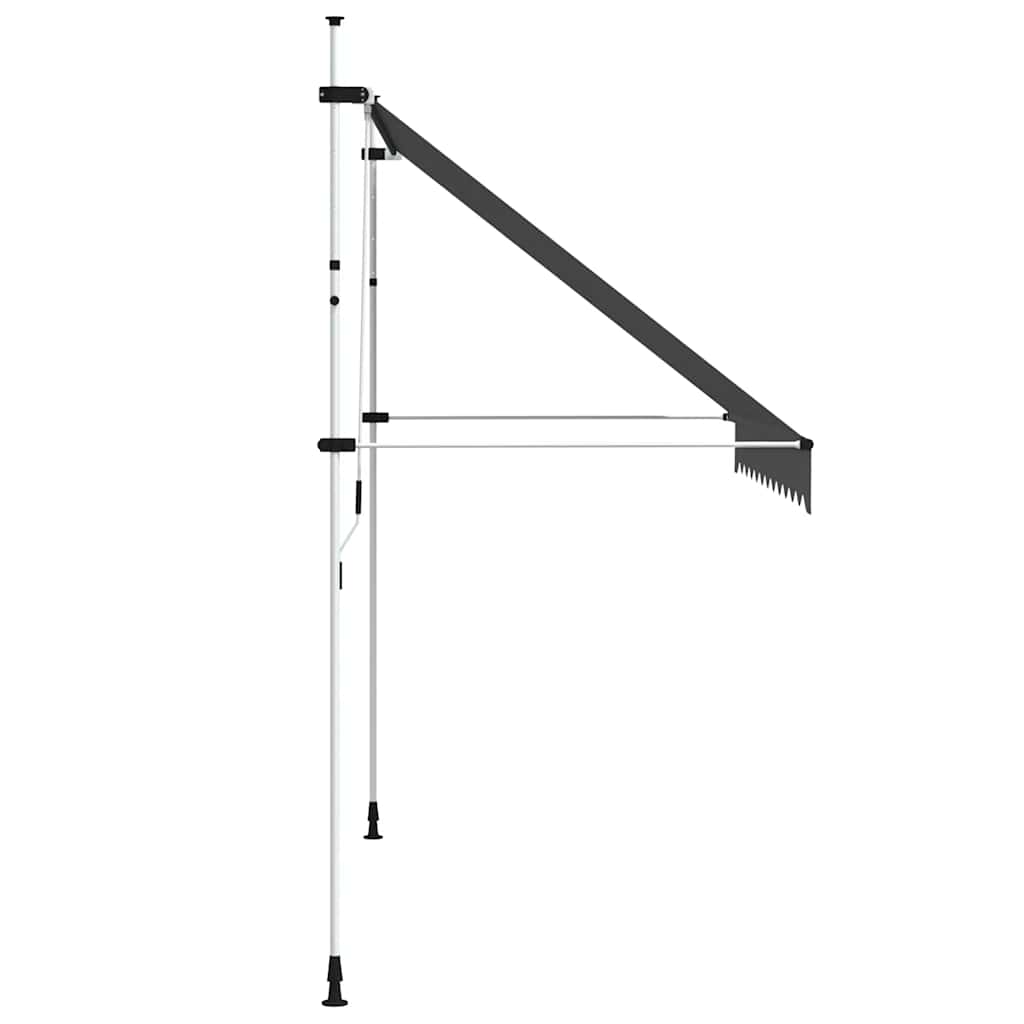 Tenda na ručno uvlačenje 300 cm antracit