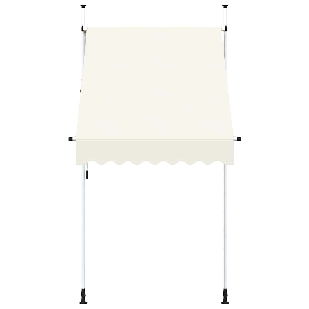 Tenda na ručno uvlačenje 150 cm krem