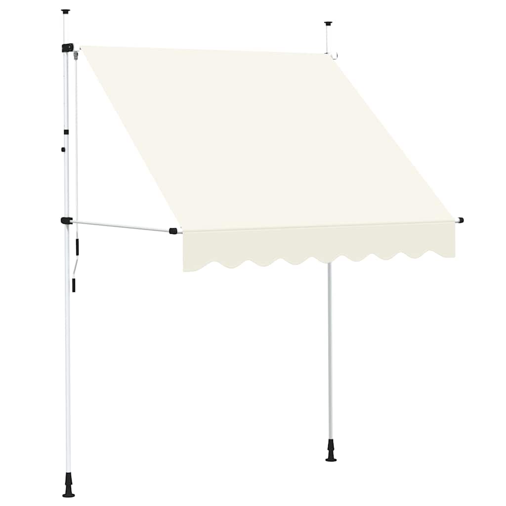 Tenda na ručno uvlačenje 200 cm krem