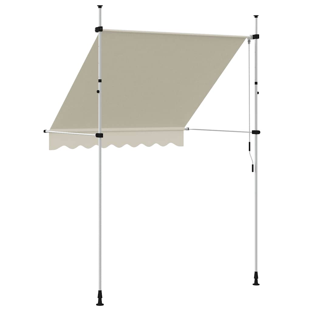 Tenda na ručno uvlačenje 200 cm krem