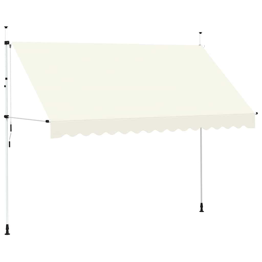 Tenda na ručno uvlačenje 350 cm krem