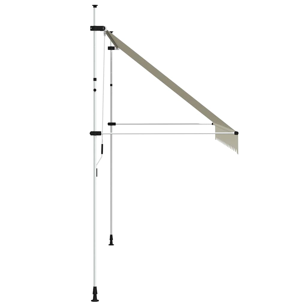 Tenda na ručno uvlačenje 350 cm krem
