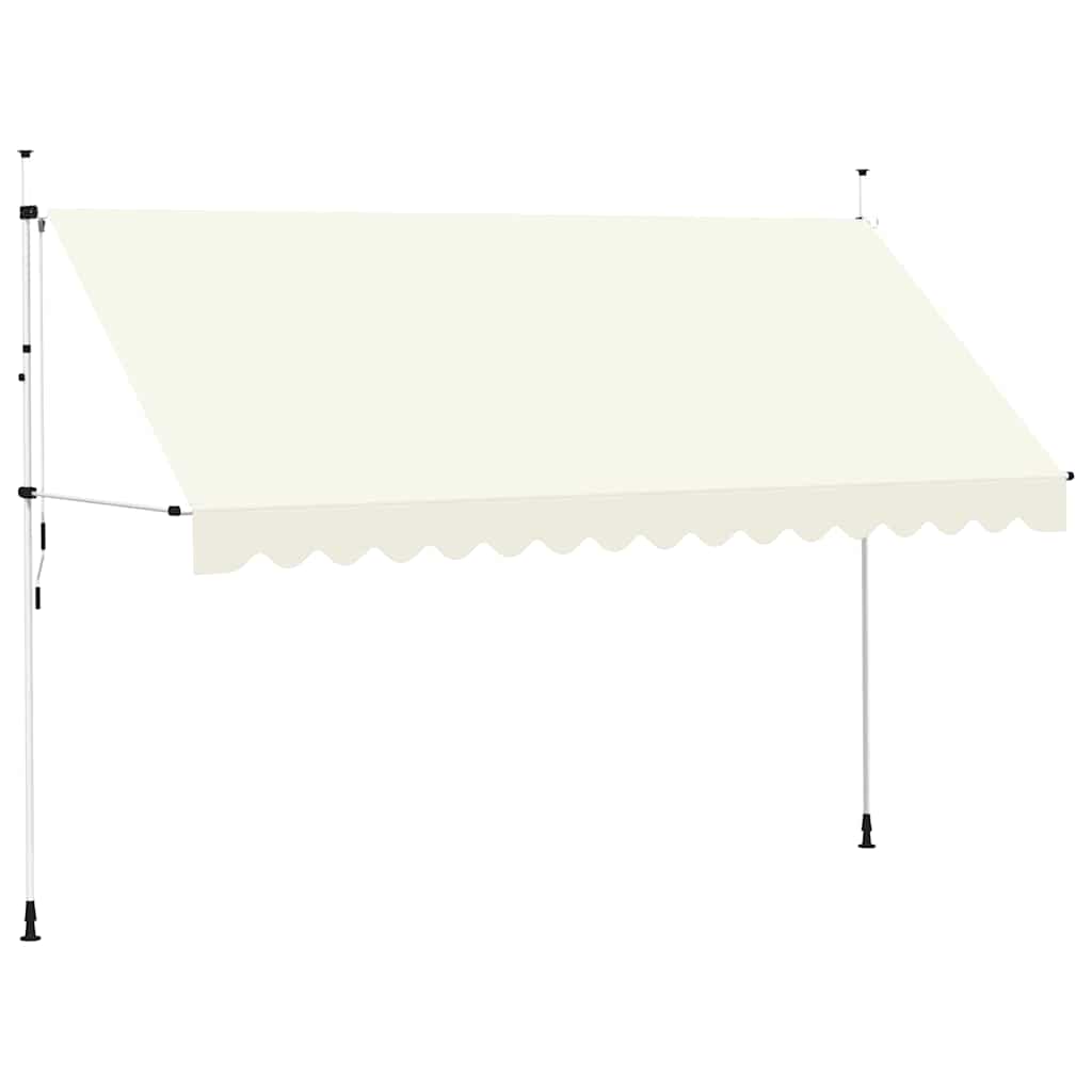 Tenda na ručno uvlačenje 400 cm krem