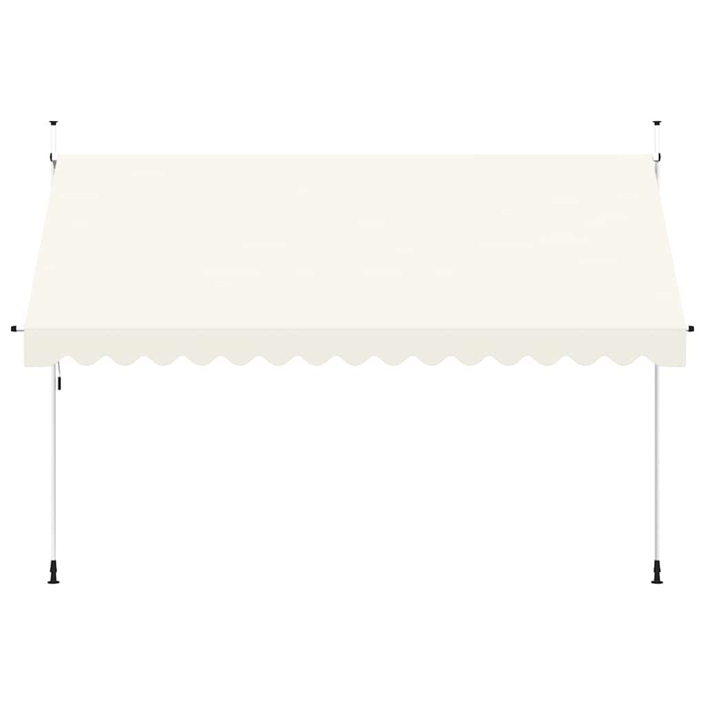 Tenda na ručno uvlačenje 400 cm krem