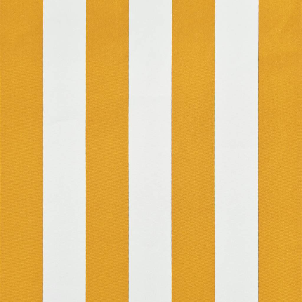 Tenda na uvlačenje 200 x 150 cm žuto-bijela