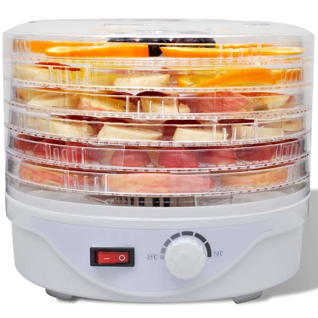 Dehidrator Hrane Okrugli 250 W 6 Polica