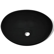 Keramički Umivaonik 40x33 cm Crni