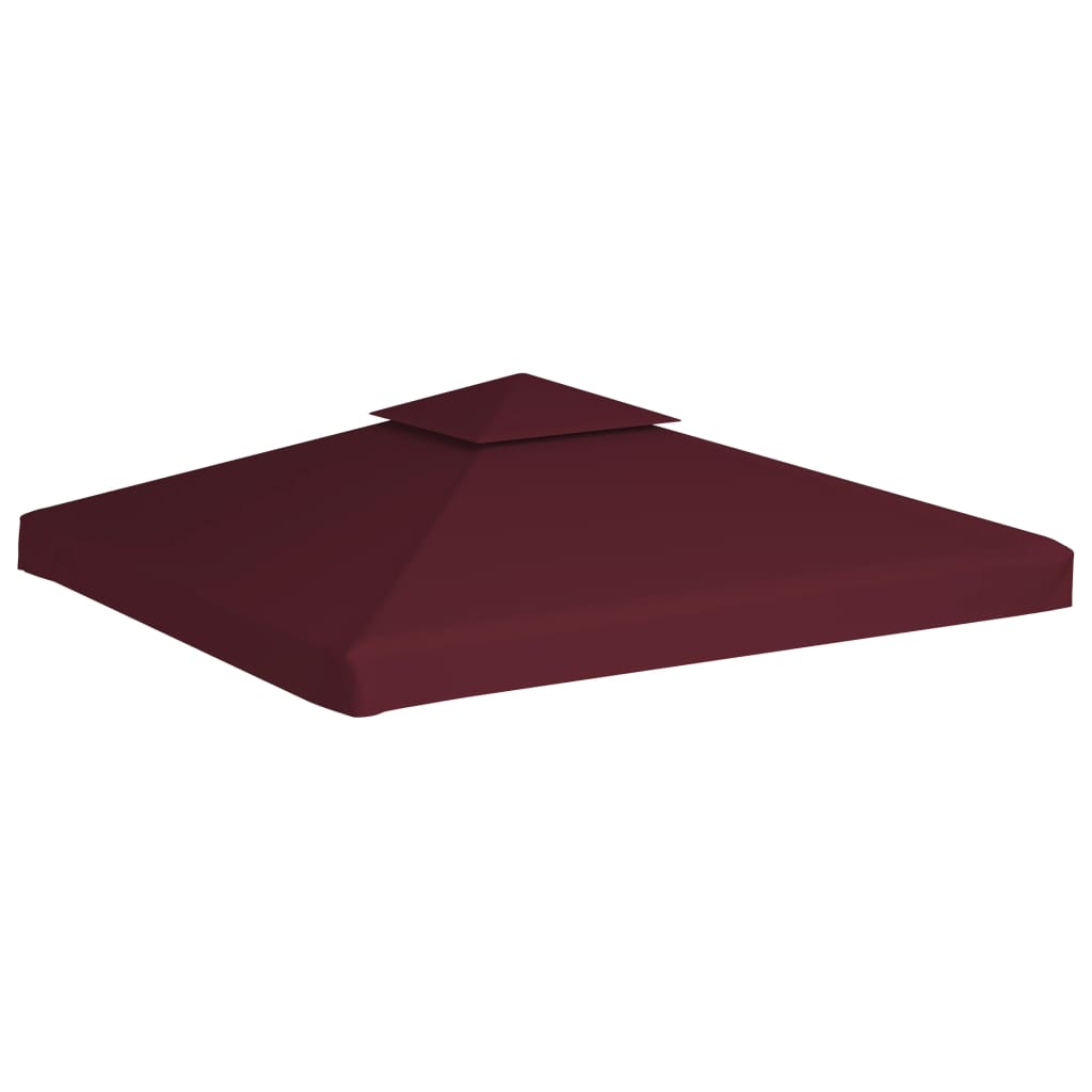 Pokrov za sjenicu s 2 razine 310 g/m² 3 x 3 m bordo