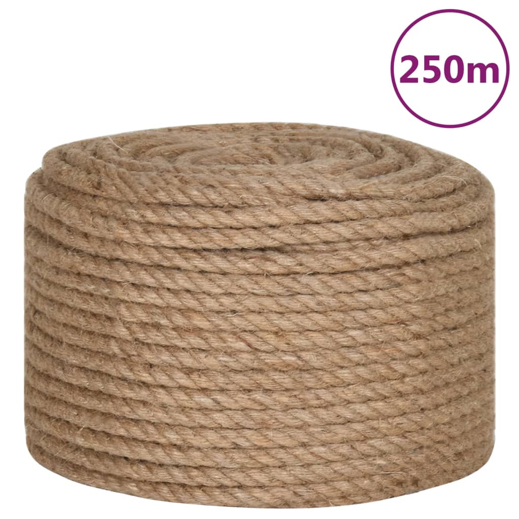 Uže od 100 % jute 12 mm 250 m