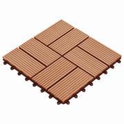 Pločice za decking Tikovina 30 x 30 cm
