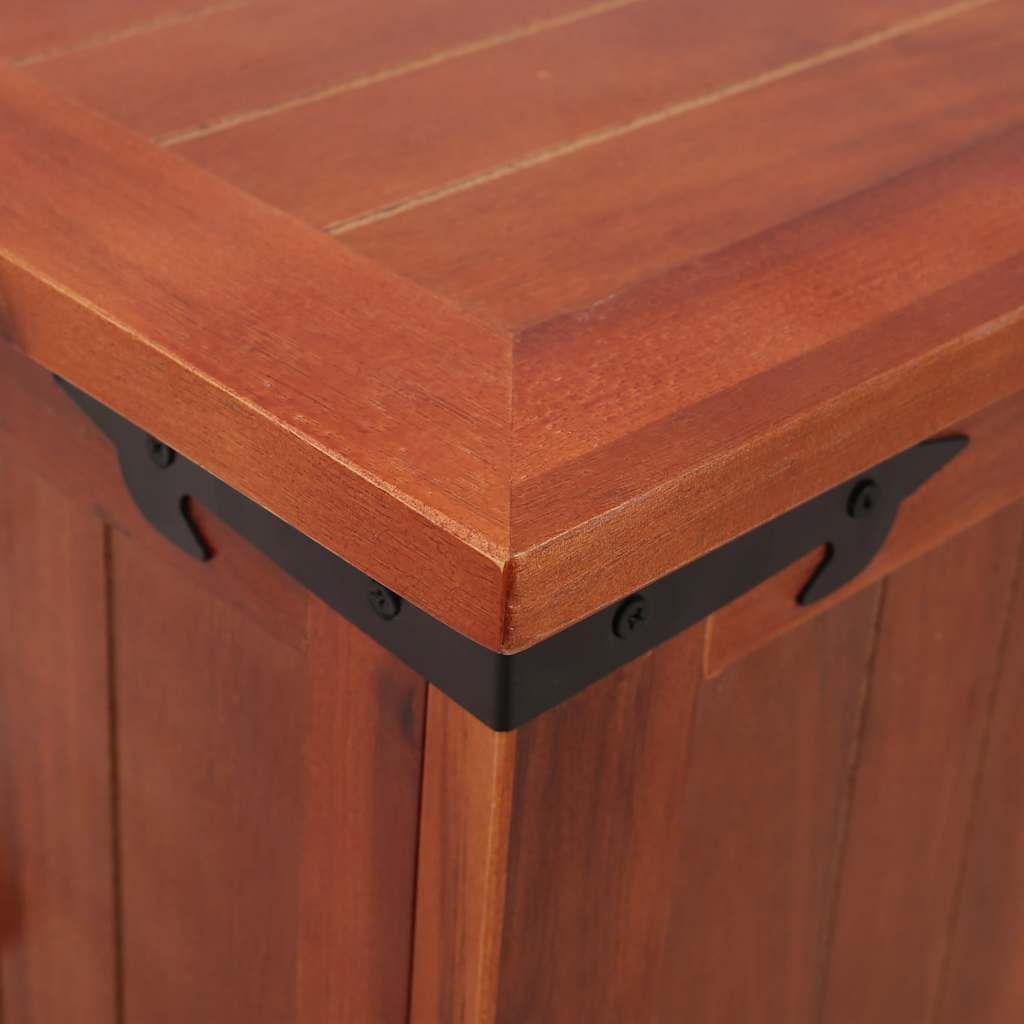 Škrinja za pohranu 60 x 25 x 22 cm masivno bagremovo drvo