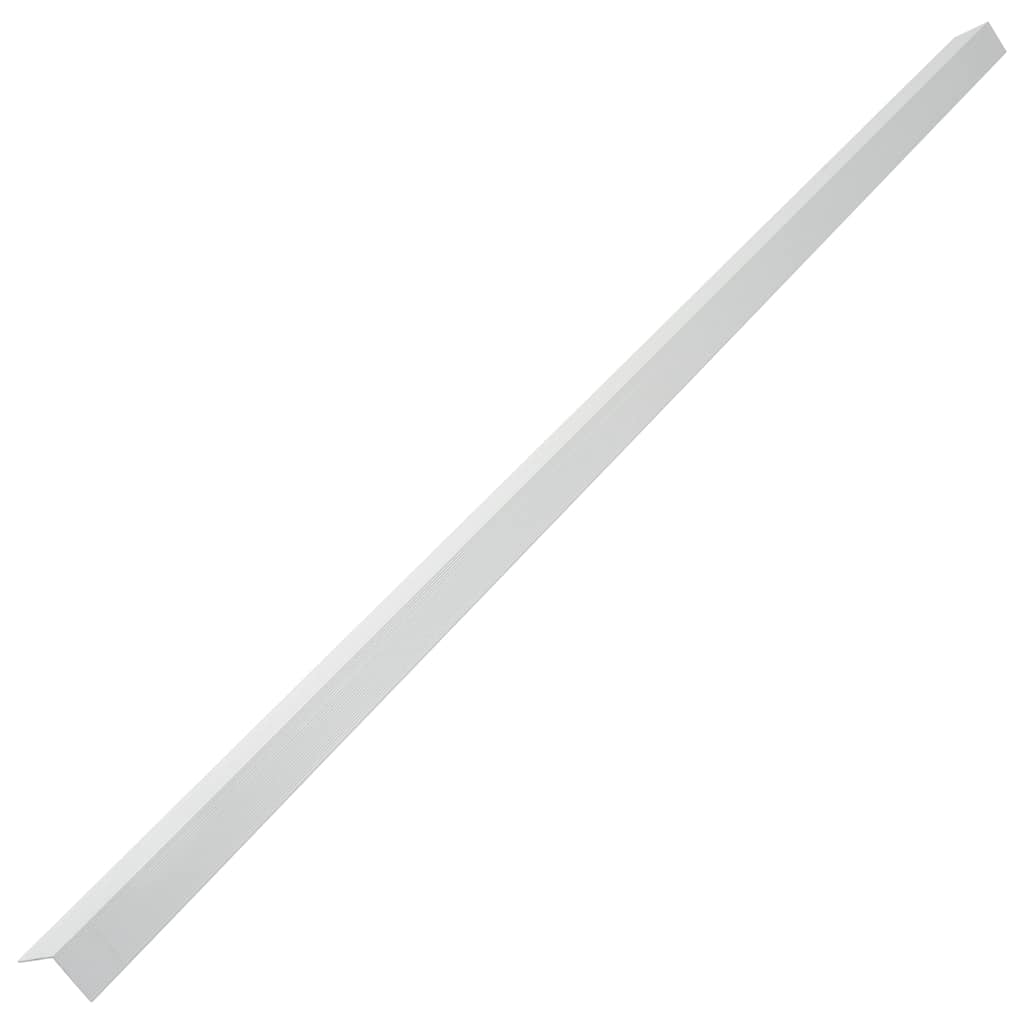 Kutni profili za trijemove od aluminija 5 kom 170 cm srebrni