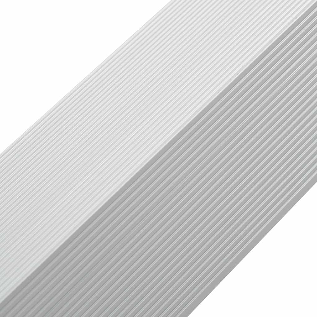 Kutni profili za trijemove od aluminija 5 kom 170 cm srebrni