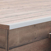 Kutni profili za trijemove od aluminija 5 kom 170 cm srebrni