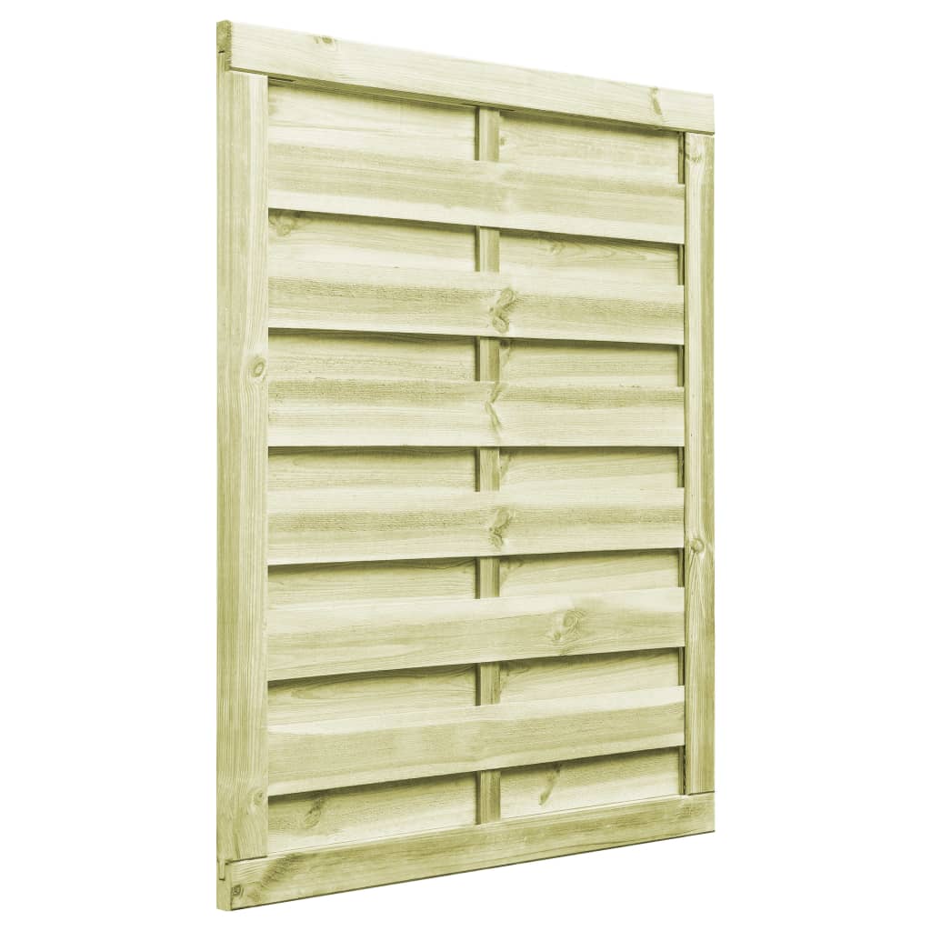 Vrtna vrata od impregnirane borovine 100 x 125 cm zelena