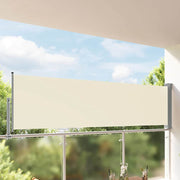 Uvlačiva bočna tenda za terasu 100 x 300 cm krem