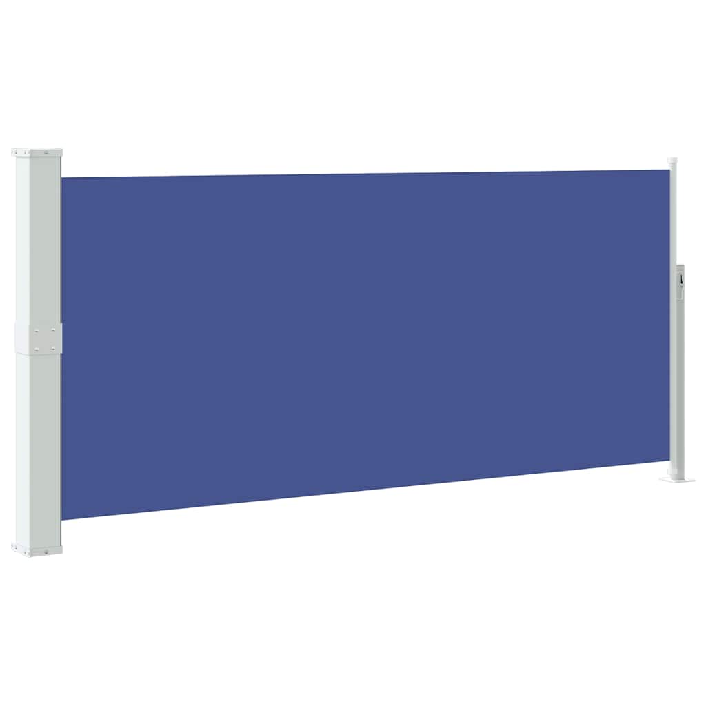Uvlačiva bočna tenda 140 x 300 cm plava