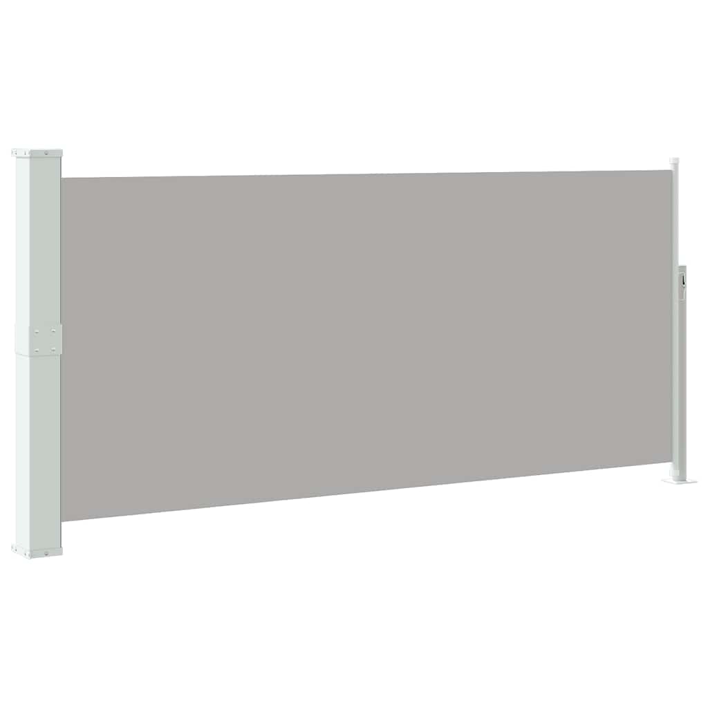 Uvlačiva bočna tenda 140 x 300 cm siva