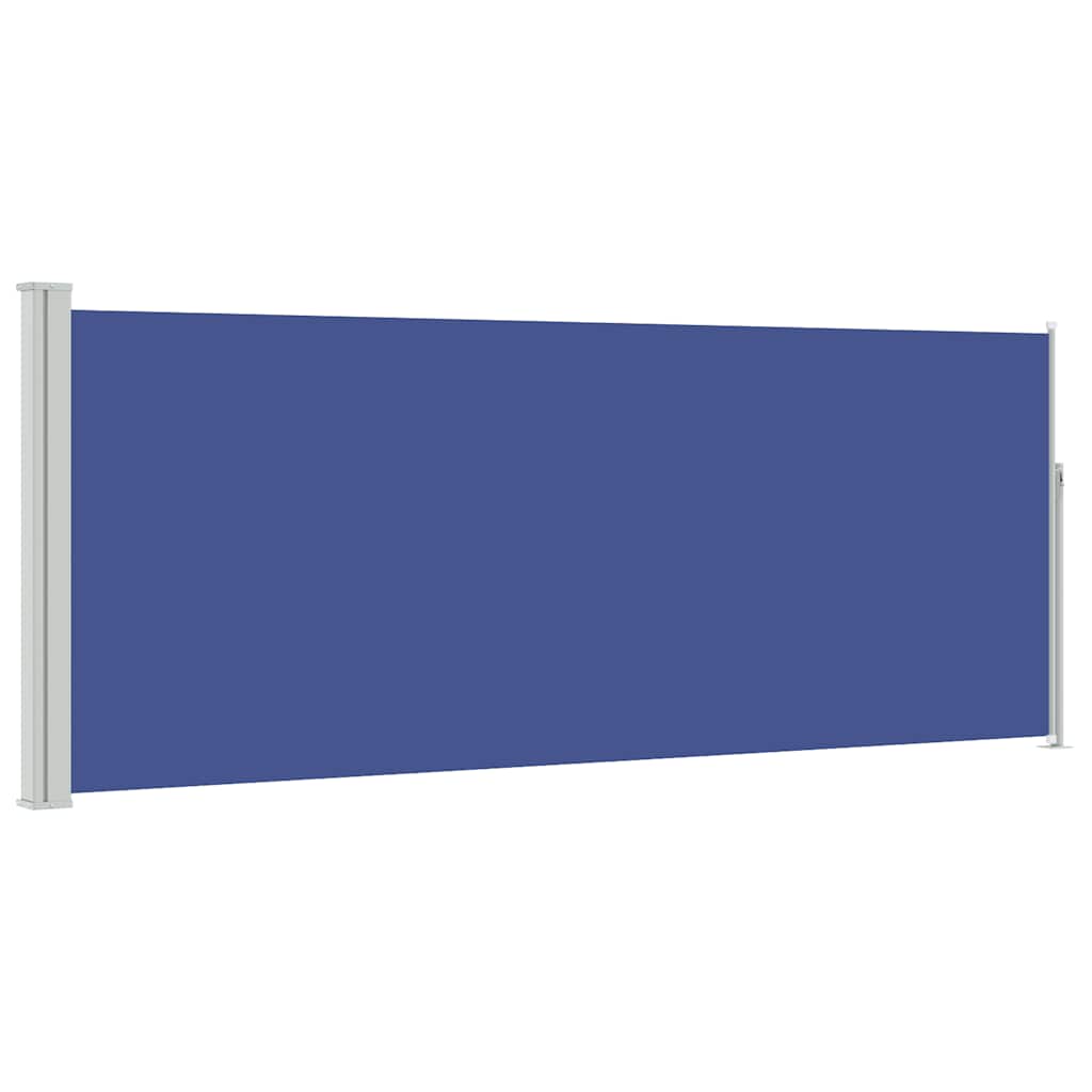 Uvlačiva bočna tenda 120 x 300 cm plava