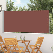 Uvlačiva bočna tenda 120 x 300 cm smeđa