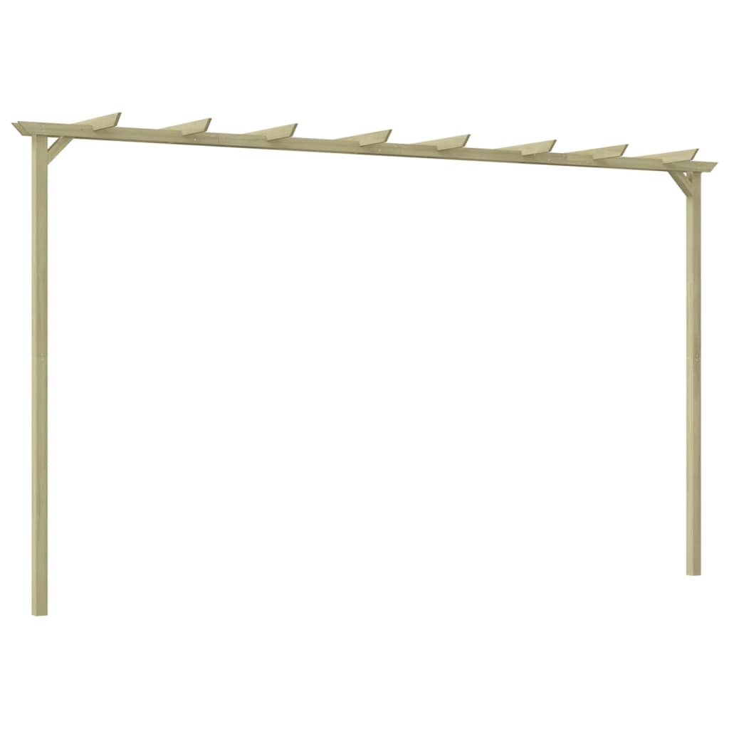 Vrtna pergola od impregnirane borovine 360 x 200 x 60 cm