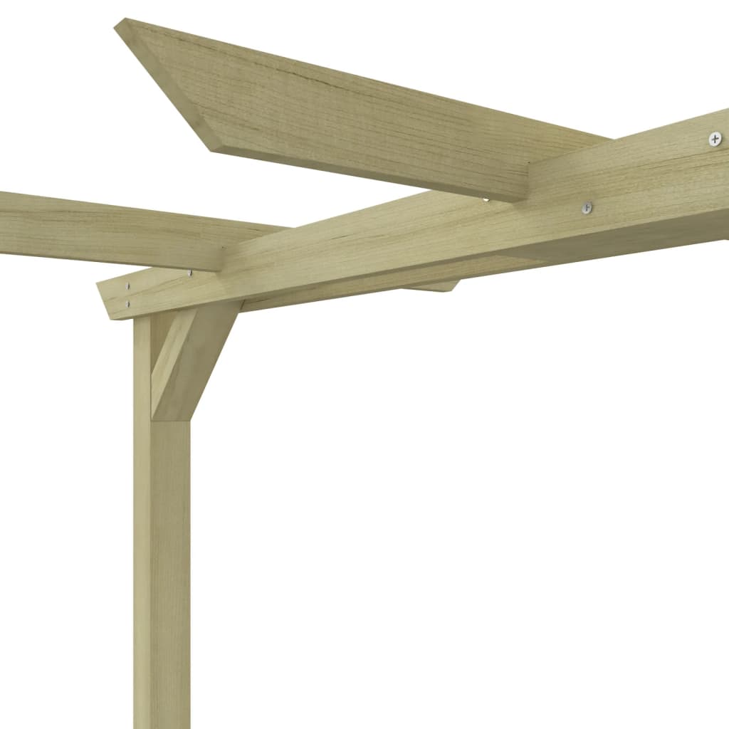 Vrtna pergola od impregnirane borovine 360 x 200 x 60 cm