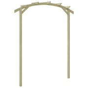 Vrtna pergola od impregnirane borovine 180 x 210 x 40 cm