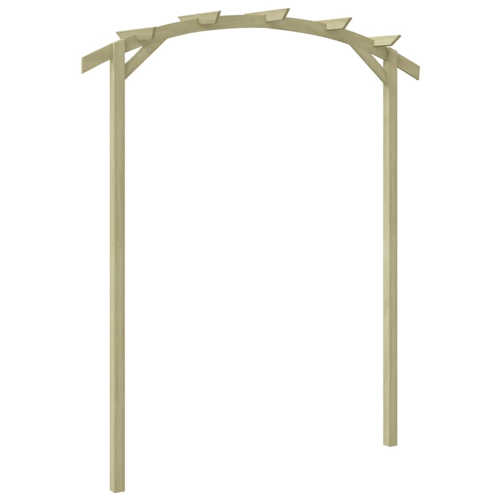 Vrtna pergola od impregnirane borovine 180 x 210 x 40 cm
