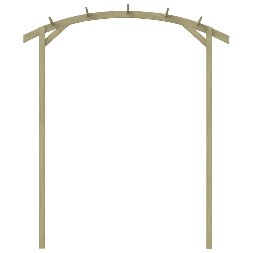Vrtna pergola od impregnirane borovine 180 x 210 x 40 cm