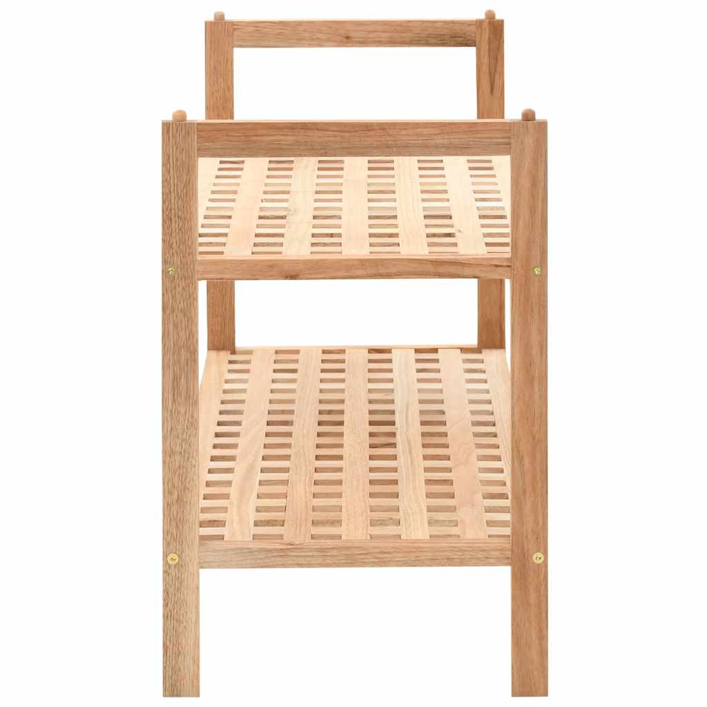 Stalak za cipele od masivnog orahovog drva 69 x 26 x 40 cm