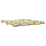 Pločice za decking 6 pcs Zelena 50 x 50 cm