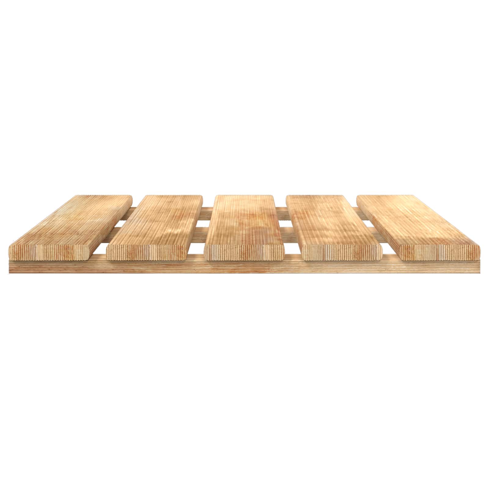 Pločice za decking 6 pcs Smeđa 50 x 50 cm