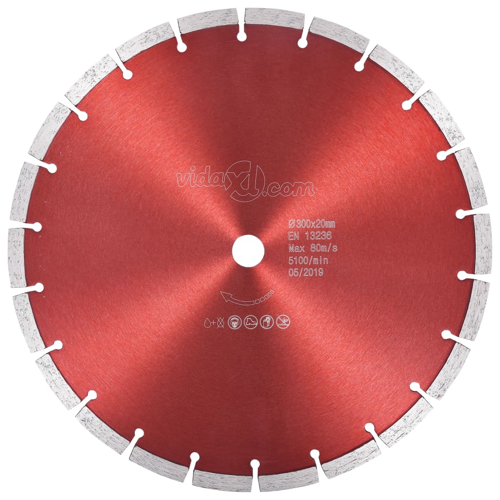 Dijamantni disk za rezanje čelični 300 mm
