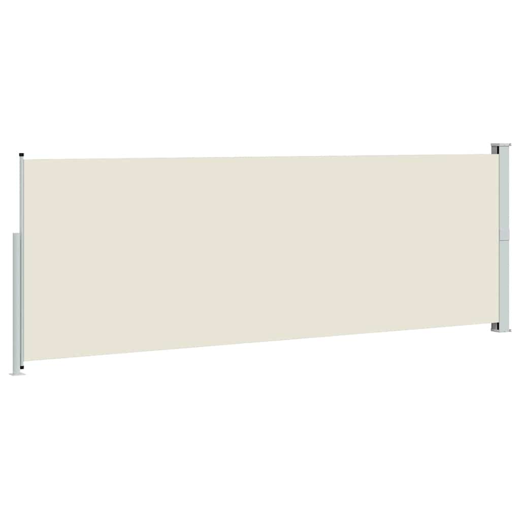 Uvlačiva bočna tenda 160 x 500 cm krem