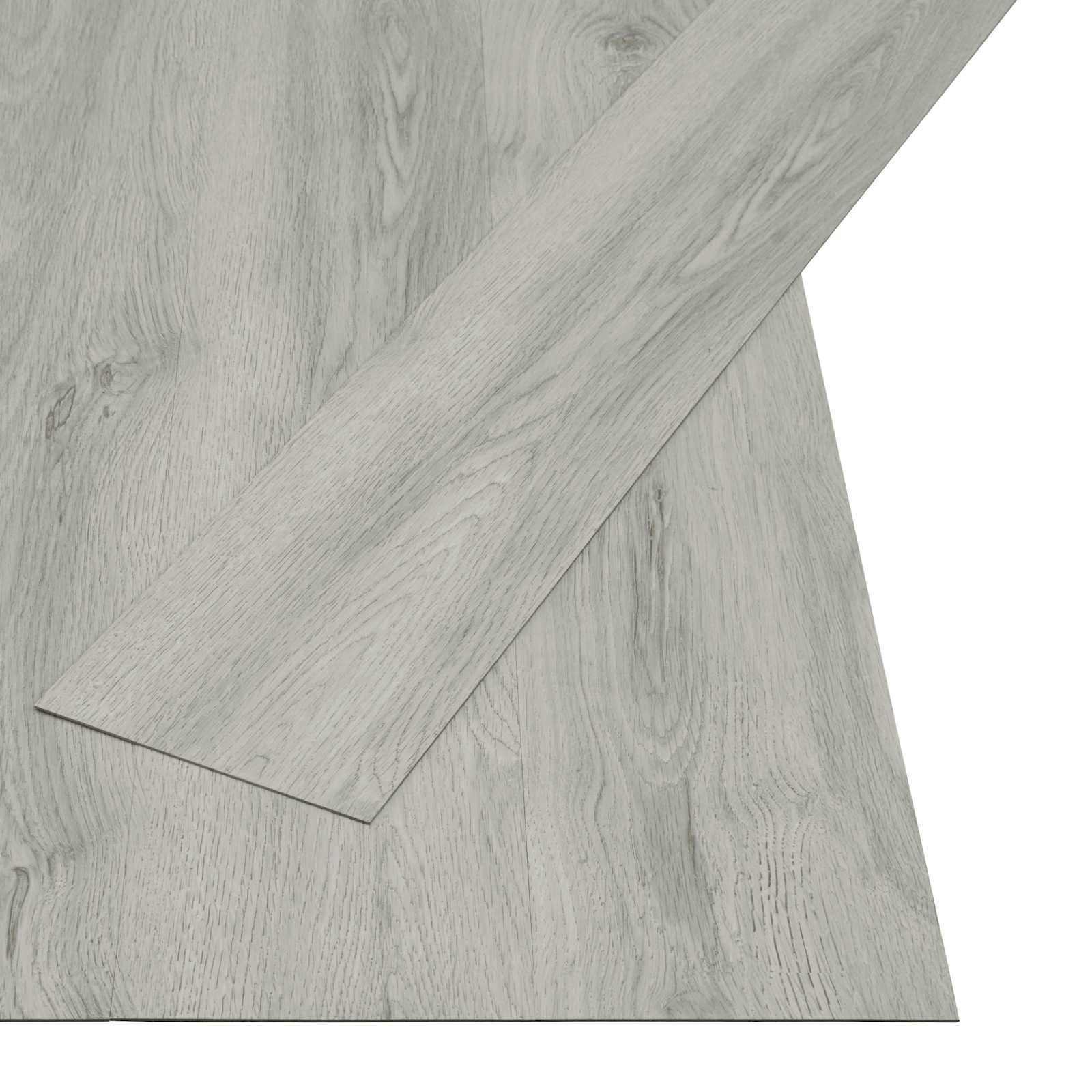 Samoljepljiva podna daska 32 pcs Svijetlo siva 4,46 m² PVC