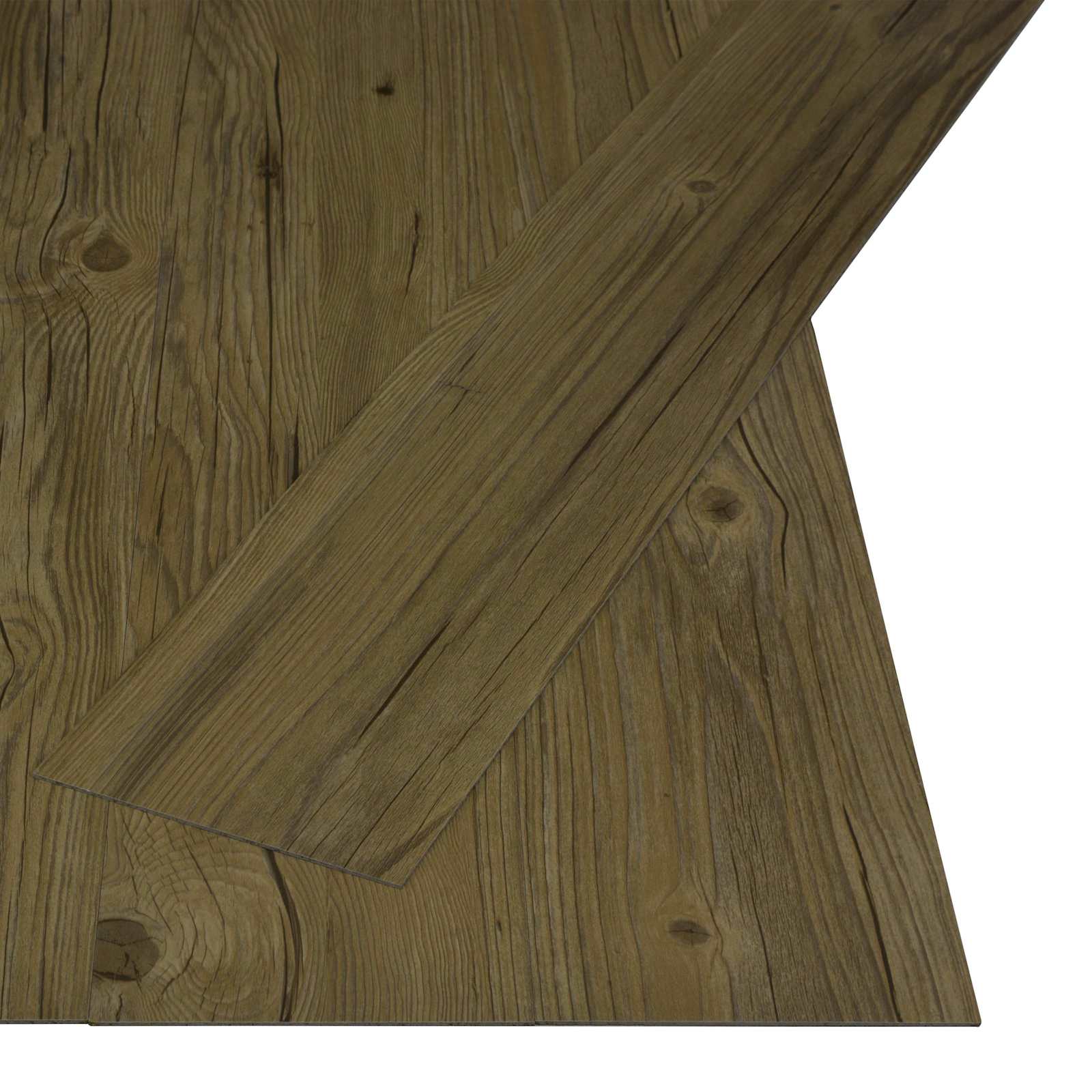 Samoljepljiva podna daska Priroda 32 pcs Smeđa 4,46 m² PVC