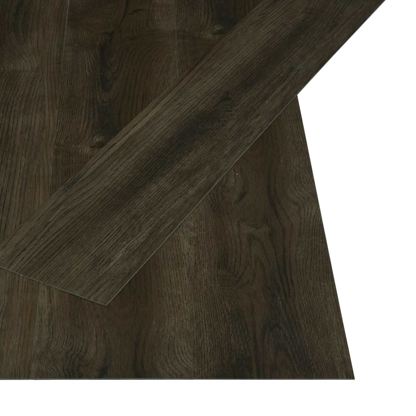 Samoljepljiva podna daska 32 pcs Tamno smeđa 4,46 m² PVC