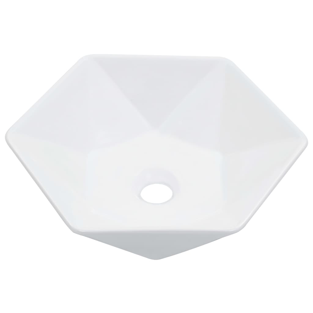 Umivaonik 41 x 36,5 x 12 cm keramički bijeli