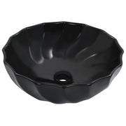 Umivaonik 46 x 17 cm keramički crni