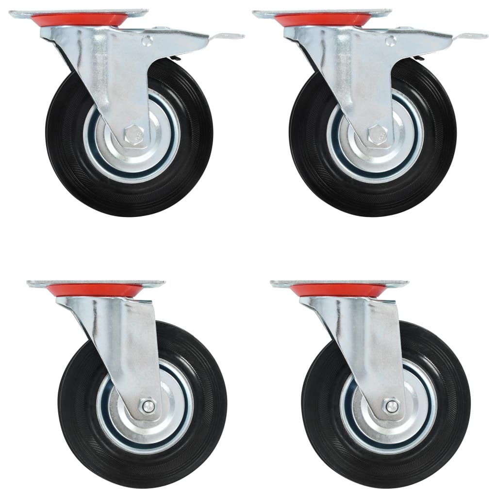 Okretni kotačići 4 kom 125 mm