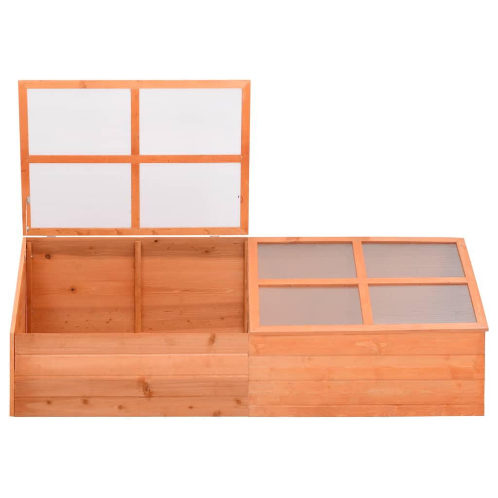 Staklenik od drva 180 x 57 x 62 cm