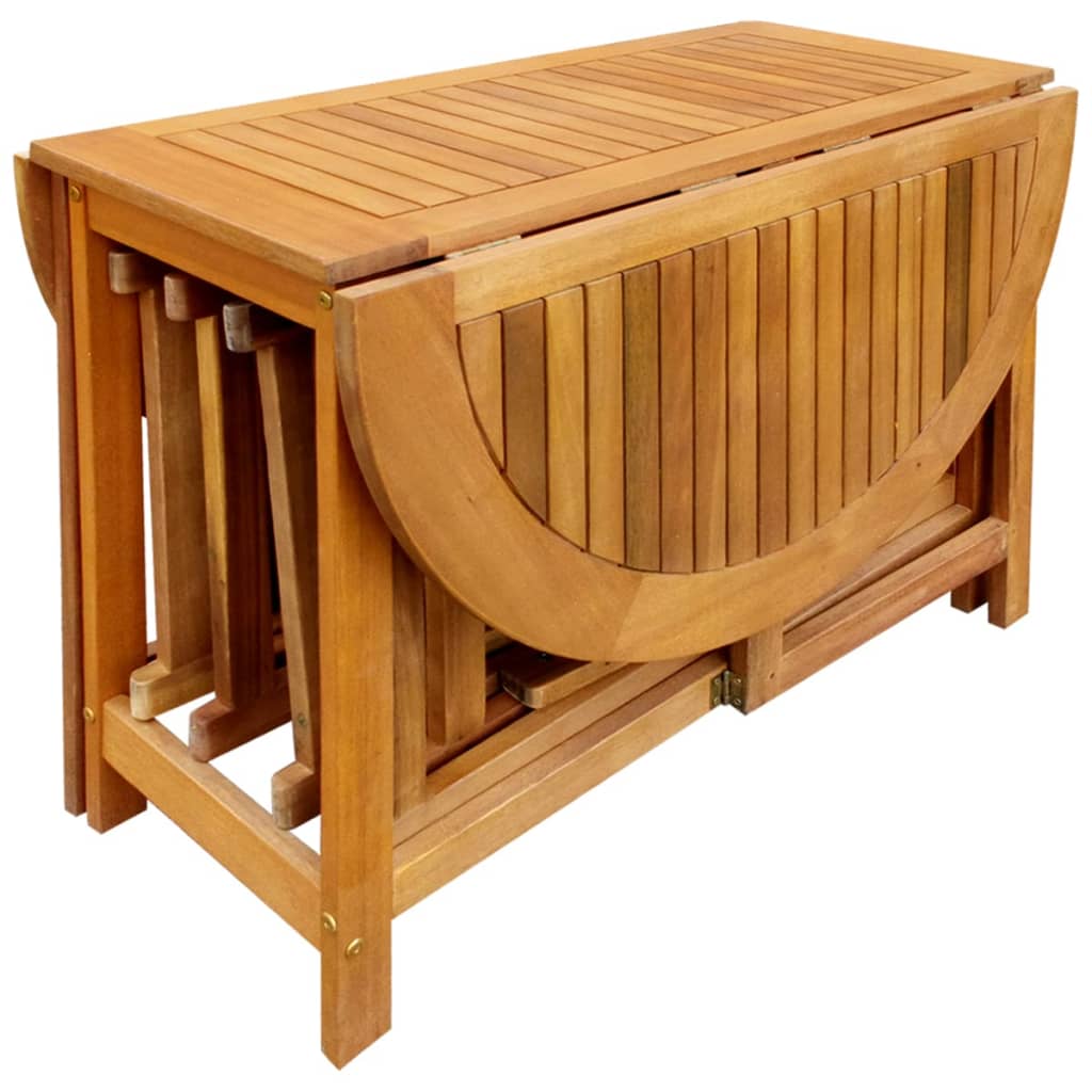 Vrtni stol od masivnog bagremovog drva 130 x 90 x 72 cm