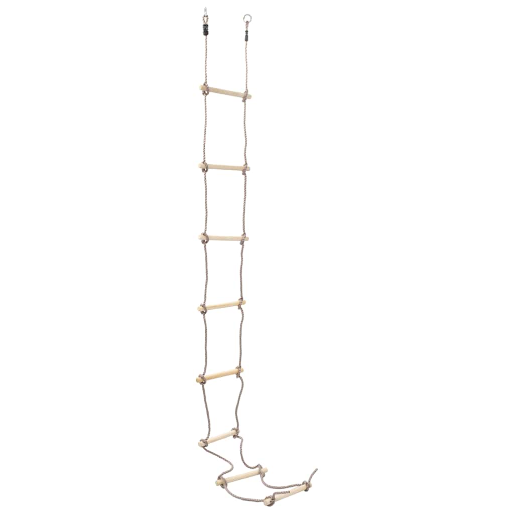 Dječje ljestve od užeta 290 cm drvene