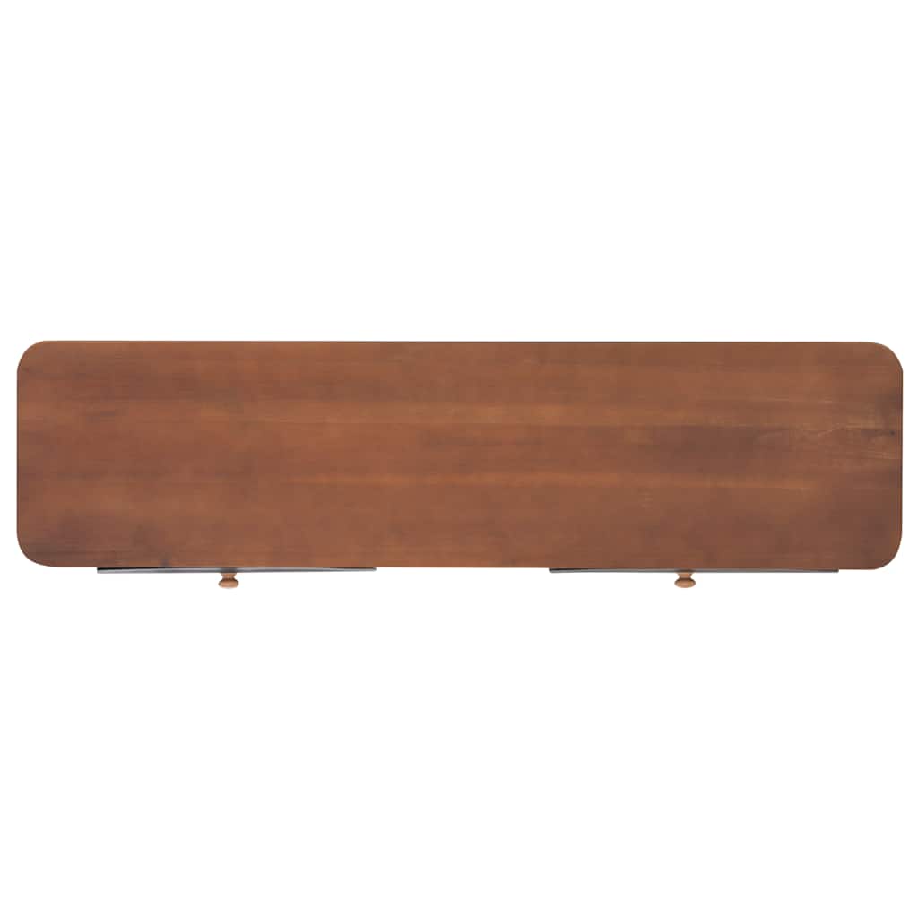 Konzolni stol s 2 ladice 120 x 30 x 75 cm masivna jelovina